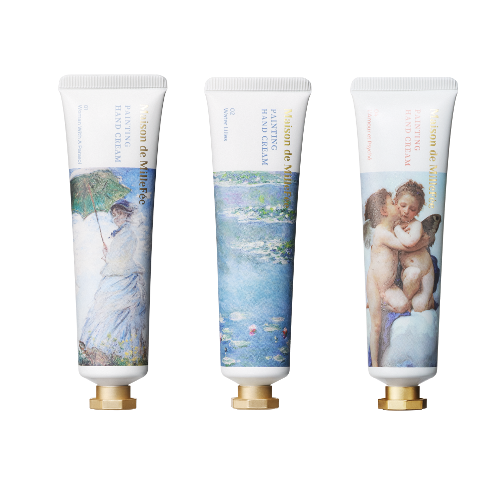 絵画ハンドクリームギフトセット