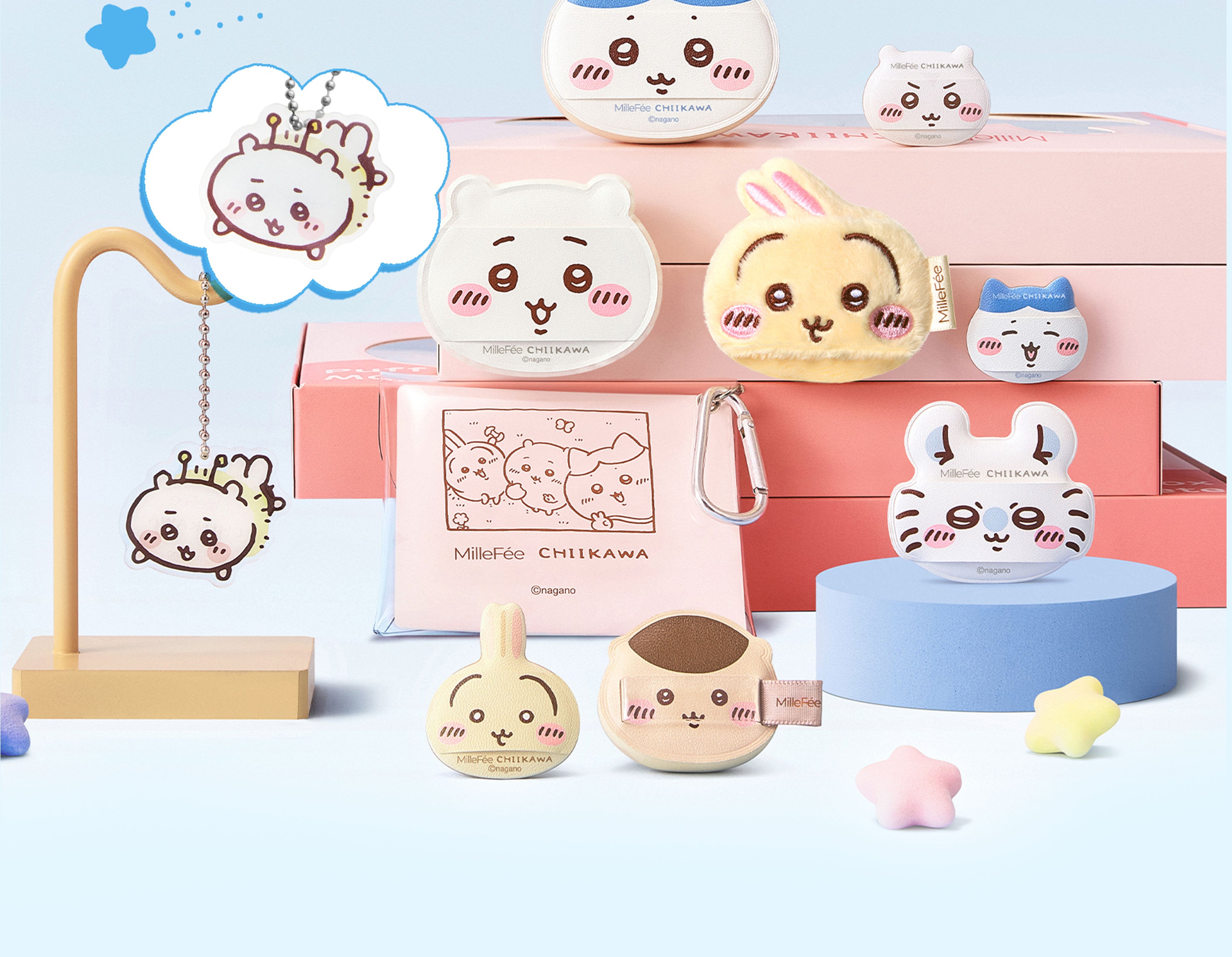 MilleFee ちいかわ メイクパフコンプリートボックス