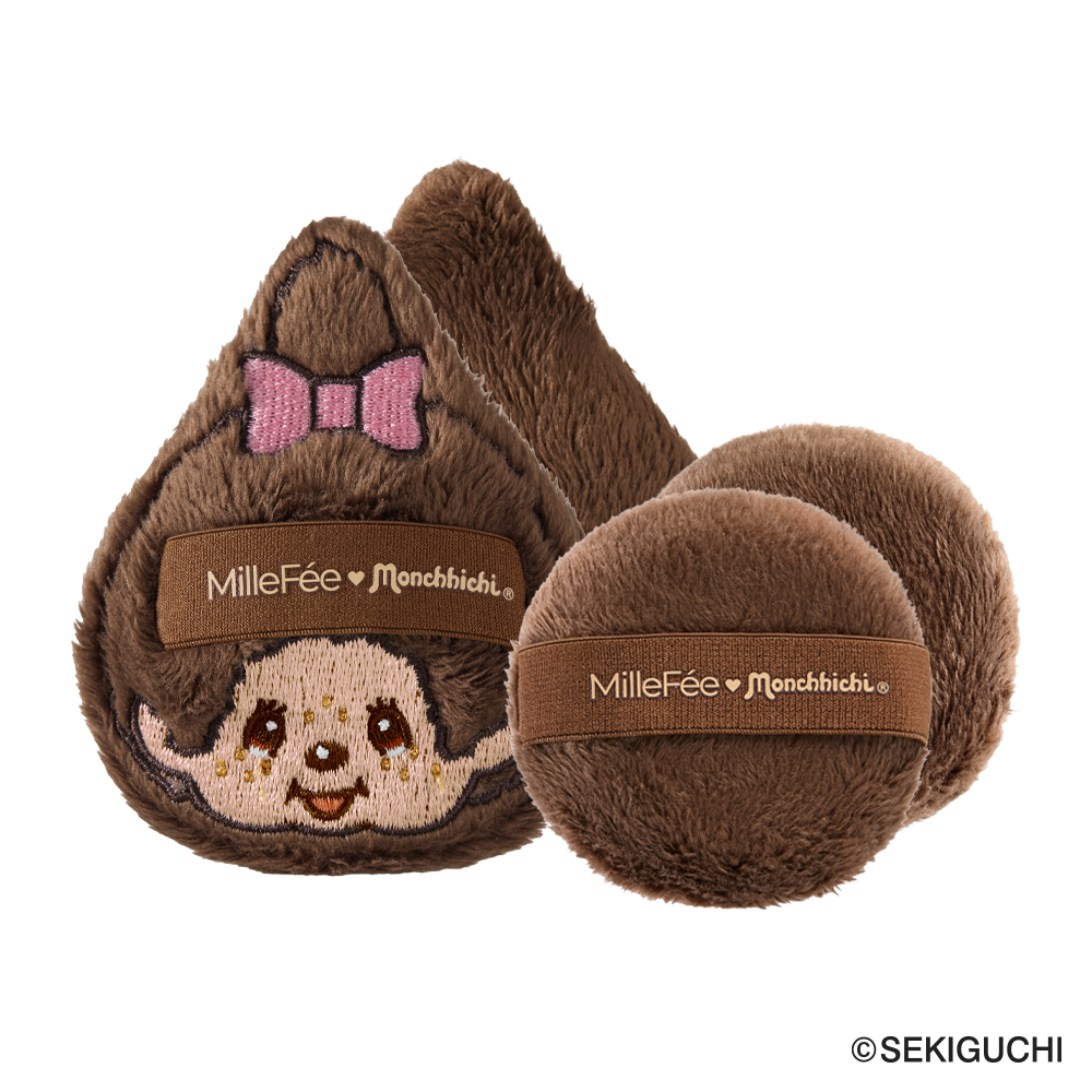 【MilleFée公式限定予約】モンチッチ メイクパフ